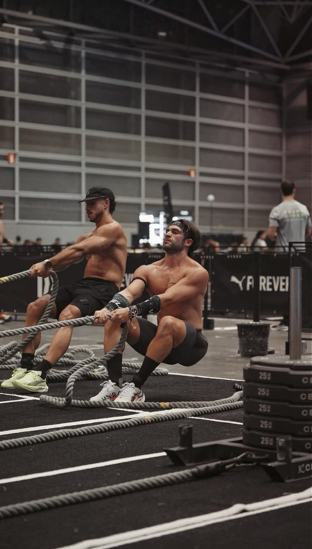 Pacomont en competición HYROX